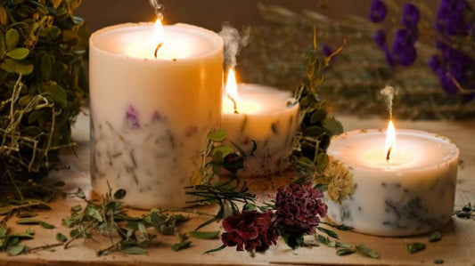 Handmade Organic Herbal Candles